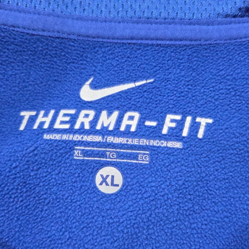 Nike Mens Blue Clippers Therma-FIT 1/4 Zip Pullover Sweatshirt‎ XL Fleece Casual - Picture 5 of 8